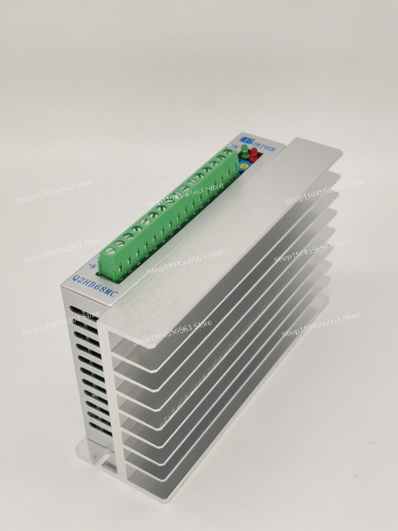 Stepper Driver Cnc - Q2HB68MC 2 เฟสสเต็ปเปอร์มอเตอร์ไดร์เวอร์ DC24-80V 6A 200Kpps