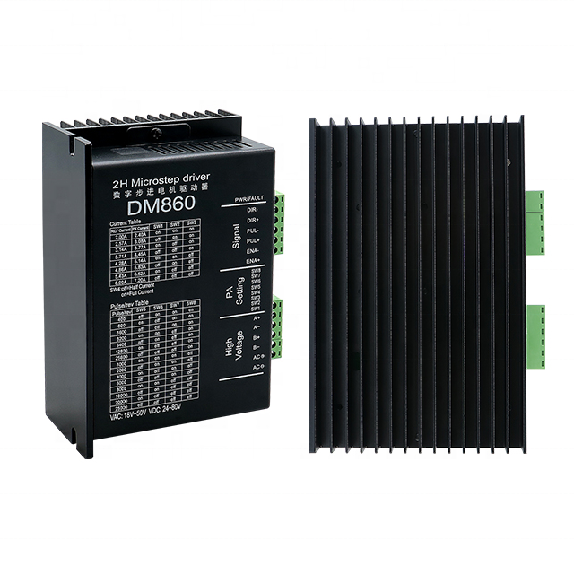 Stepper Driver Cnc - ไดรเวอร์สเต็ปเปอร์มอเตอร์ดิจิตอล 2 เฟส HLTNC รุ่น DM860