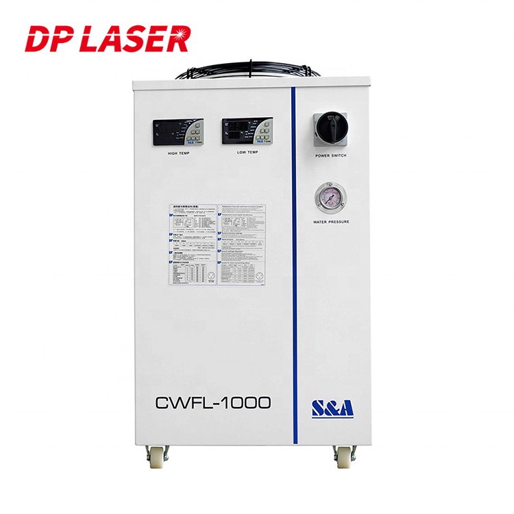 Fiber Laser Cutting Machine - เครื่องทำความเย็น S&A CWFL-1000 1000W 1KW ระบายความร้อนด้วยน้ำ