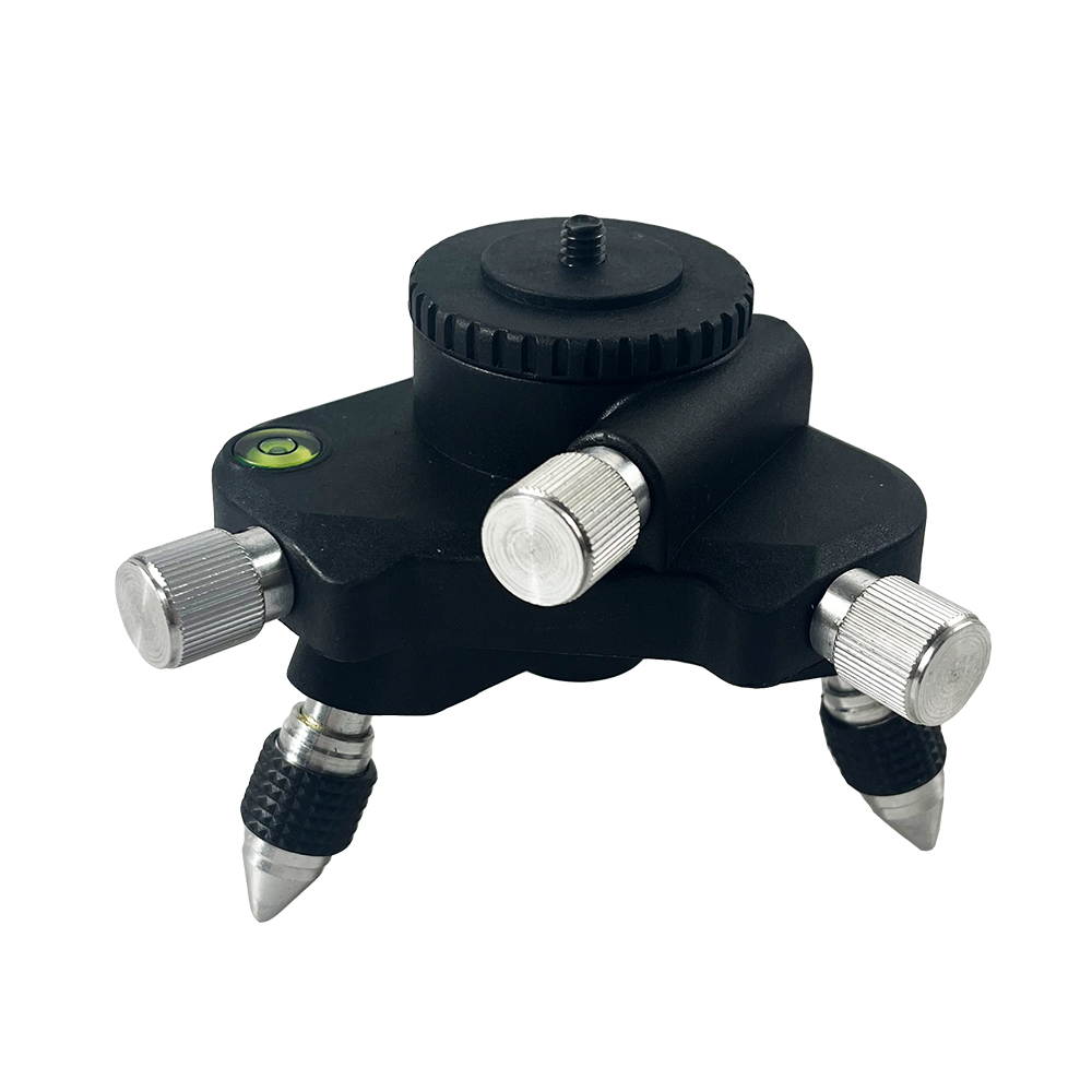Industrial Laser Alignment Tool - ขายึดหมุนได้ระดับเลเซอร์ขาตั้งกล้องโลหะ 360 ° ขาตั้งฐานหมุนได้