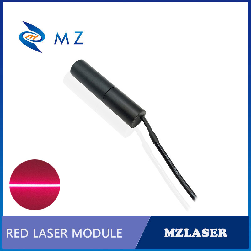 Industrial Laser Supply - ขนาดกะทัดรัดสายสีแดงเลเซอร์ไดโอดโมดูล 638nm D16mm เกรดอุตสาหกรรม 5V 10mw-100mw