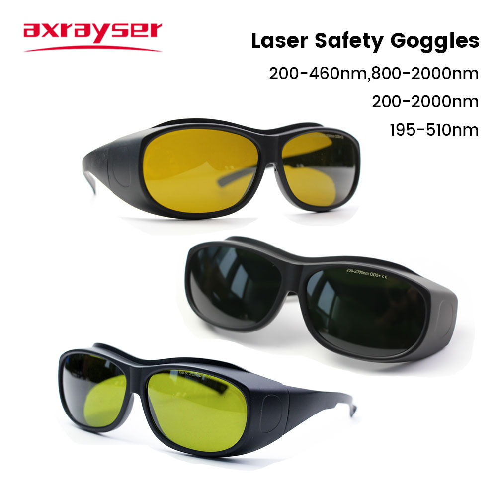 Industrial Laser Glasses - แว่นตาเลเซอร์แว่นนิรภัยแว่นตาช่างเชื่อมป้องกันแสงสะท้อนสำหรับช่างเชื่อมกันลมแว่นตากันแสงอัลตราไวโอเลตป้องกันแรงกระแทกป้องกันแสงสะท้อน