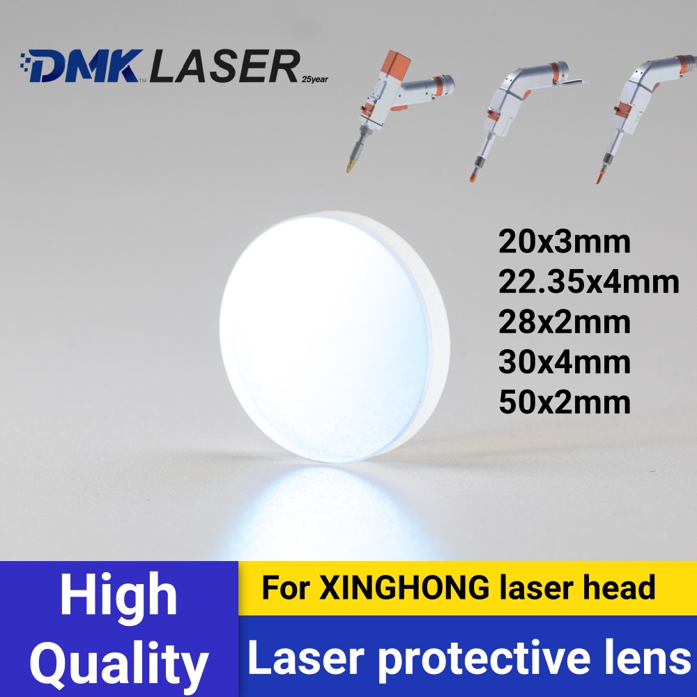 Industrial Laser Head - DMK XINGHONG เลเซอร์ป้องกันเลนส์ 20*3 22.35*4 28*2