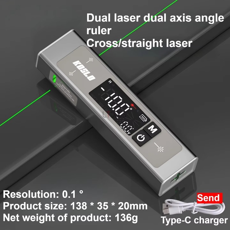 เครื่องวัดมุมดิจิตอลแบบเลเซอร์ - Industrial Laser Alignment Tool บทวิจารณ์และราคา