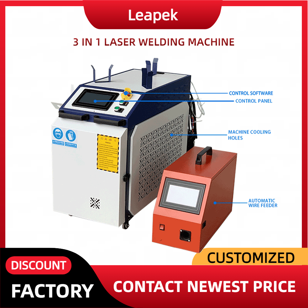เครื่องเชื่อมไฟเบอร์เลเซอร์แบบ - Industrial Handheld Laser Welder บทวิจารณ์และราคา