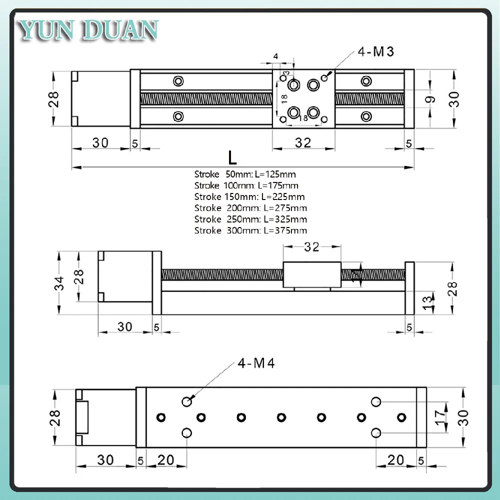 รางเลื่อนแบบ T-type ขนาด 50-30 - Stepper Driver Cnc บทวิจารณ์และราคา