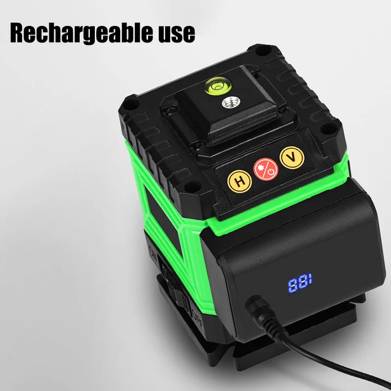 2400mAh ชาร์จระดับเลเซอร์แบตเต - Industrial Laser Alignment Tool บทวิจารณ์และราคา