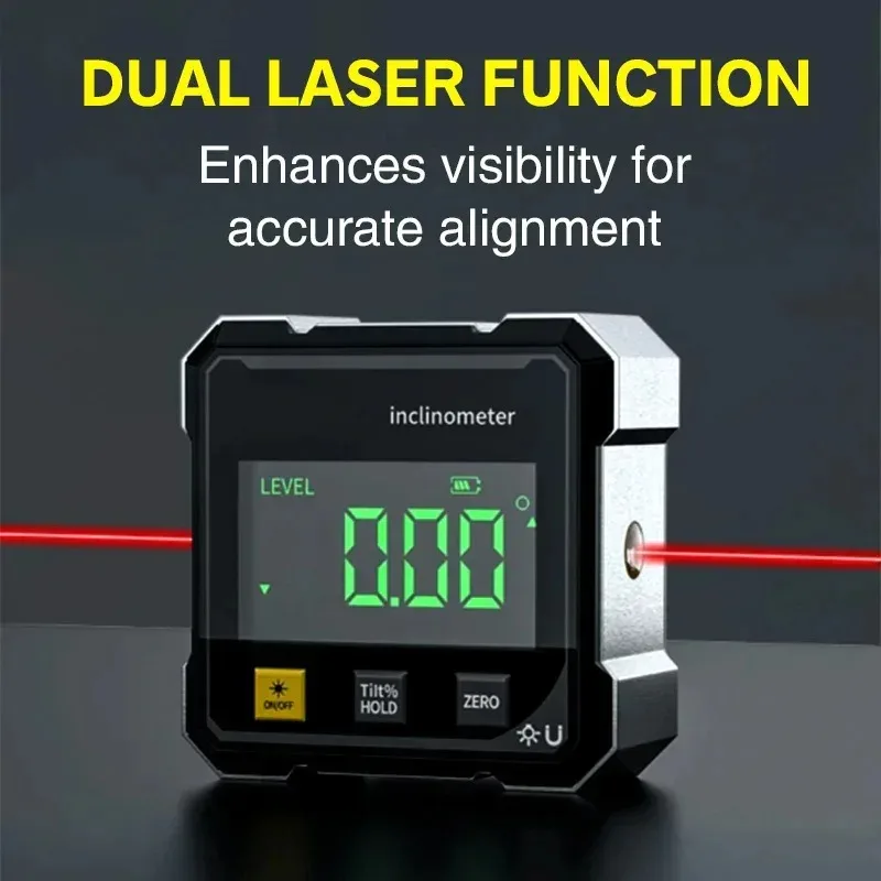 เครื่องวัดมุมดิจิตอลแม่เหล็กสอ - Industrial Laser Alignment Tool บทวิจารณ์และราคา