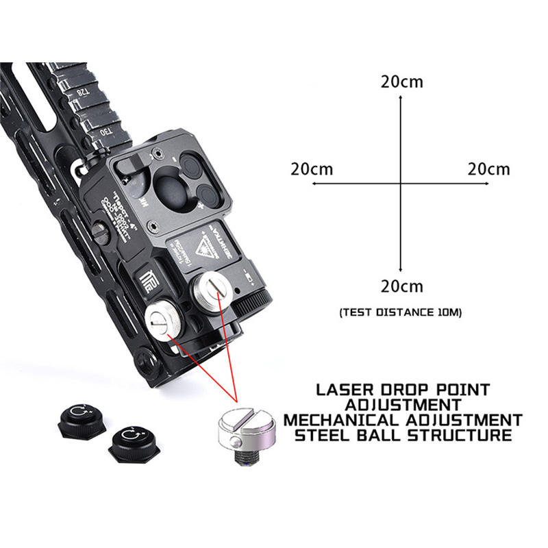 ไฟฉาย WADSN PERST 4 รุ่น Scout - Industrial Green Laser บทวิจารณ์และราคา