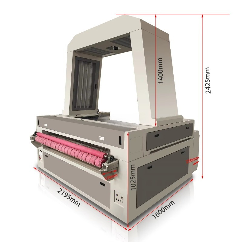 เครื่องตัดเลเซอร์กล้อง CCD 161 - Industrial Laser Fabric Cutter บทวิจารณ์และราคา