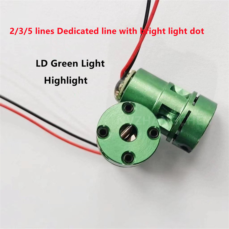 2 / 3 / 5 เส้นเลเซอร์ระดับเส้น - Diode Laser Module บทวิจารณ์และราคา