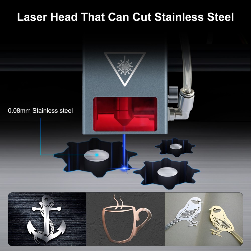 โมดูลเครื่องแกะสลักเลเซอร์กำลั - Diode Laser Module บทวิจารณ์และราคา