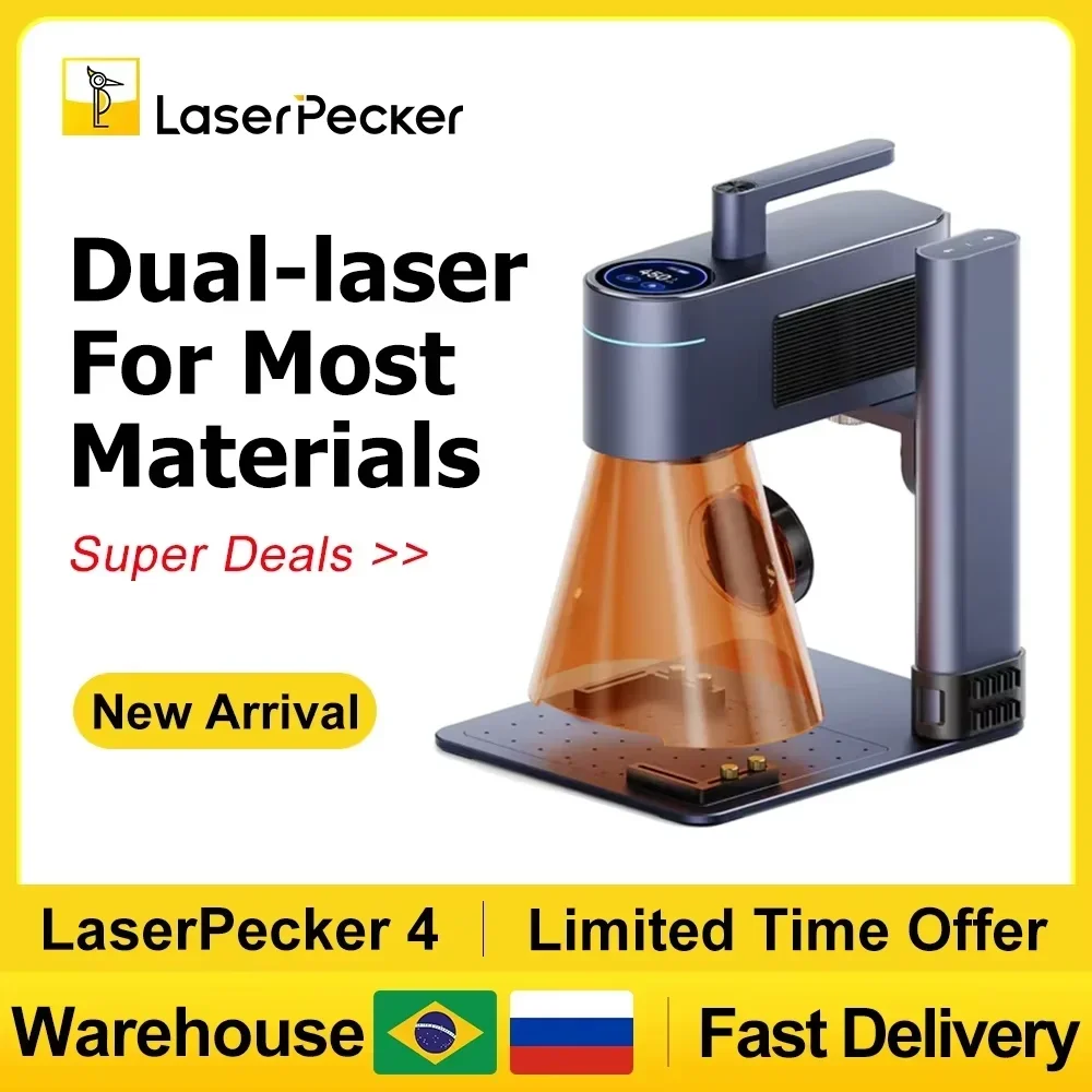 LASERPECKER 4 LP4 เลเซอร์สําหร - Fiber Laser Cutting Machine บทวิจารณ์และราคา