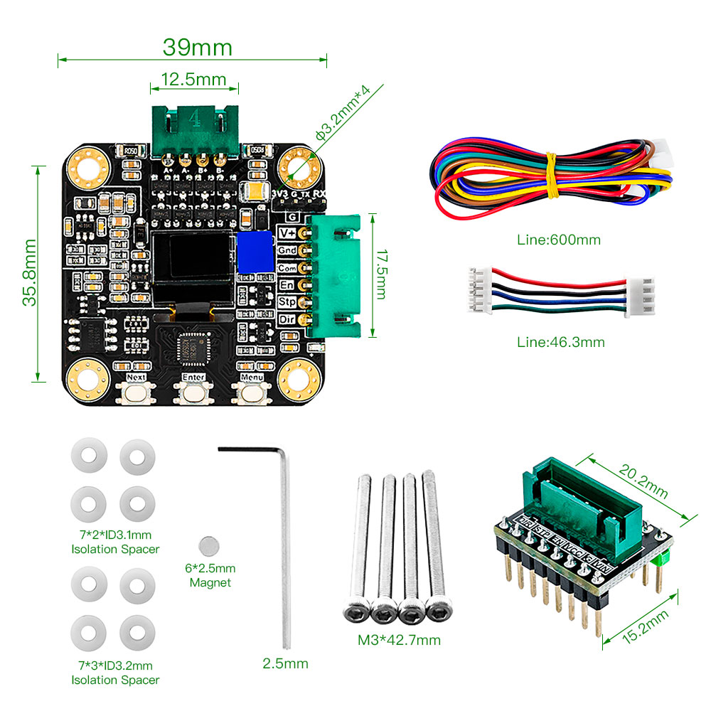 Makerbase MKS SERVO42C PCBA NE - Stepper Driver Cnc บทวิจารณ์และราคา