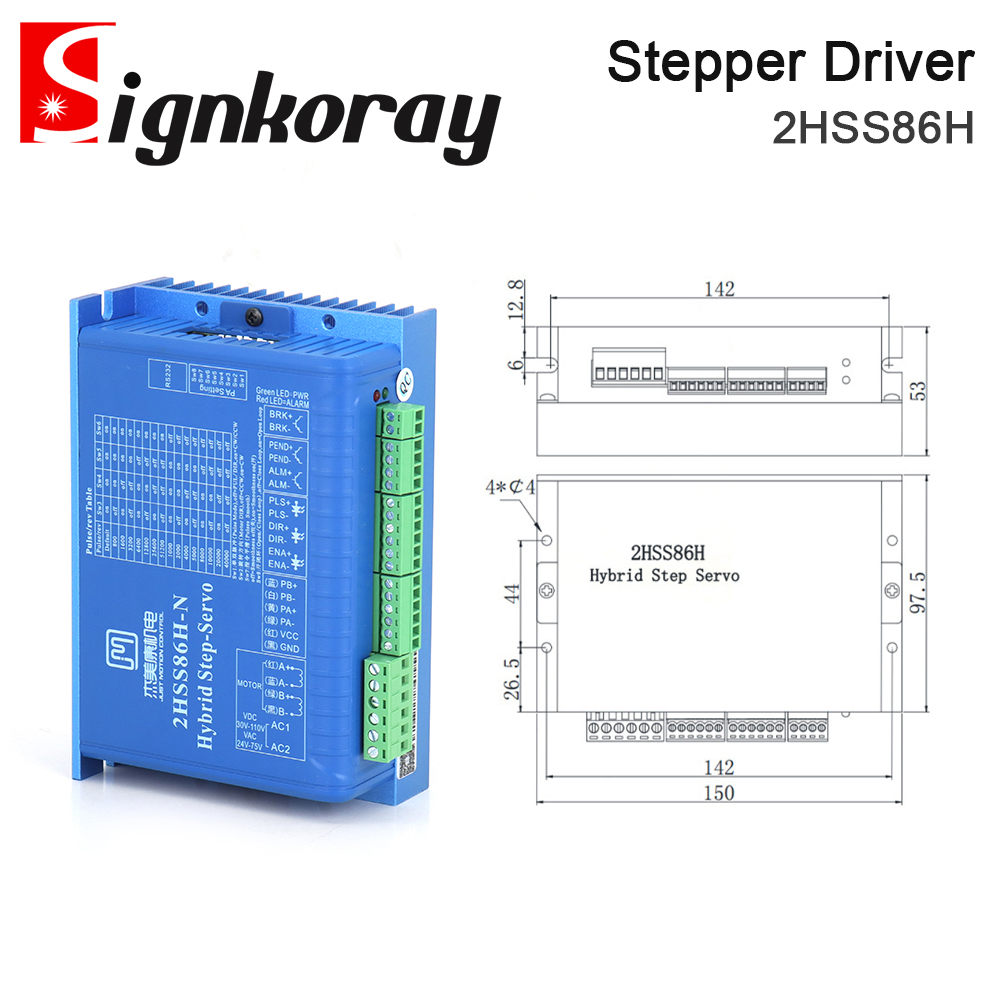 SignkoRay JMC 2 เฟส 24-75VAC 3 - Stepper Driver Cnc บทวิจารณ์และราคา
