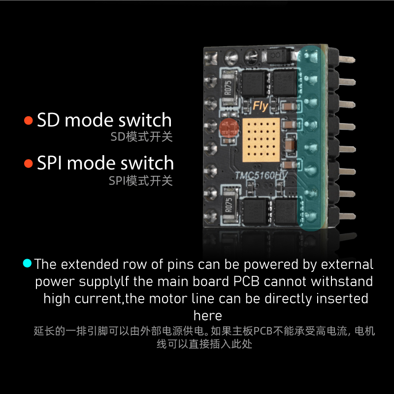 Mellow Fly TMC5160 HV 48V Max  - Stepper Driver Cnc บทวิจารณ์และราคา