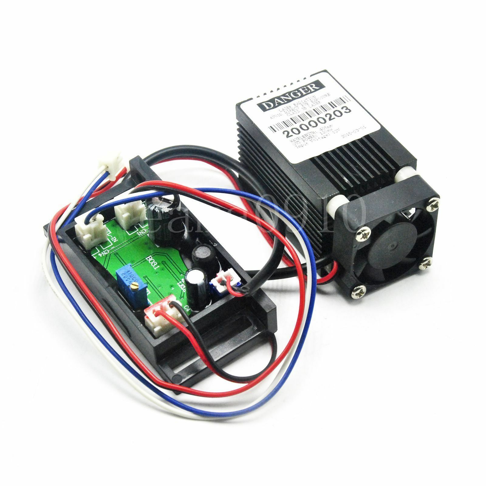 445nm 450nm 300mW 12V โมดูลเลเ - Diode Laser Module บทวิจารณ์และราคา